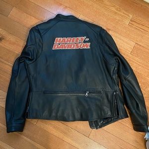 Leather Harley Davidson Jacket